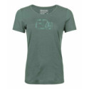 Ortovox 120 Cool Tec Leaf Logo T-Shirt Women