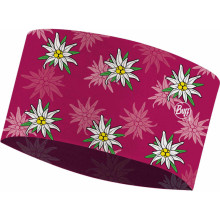 Buff Coolnet UV Wide Headband Edelweiss