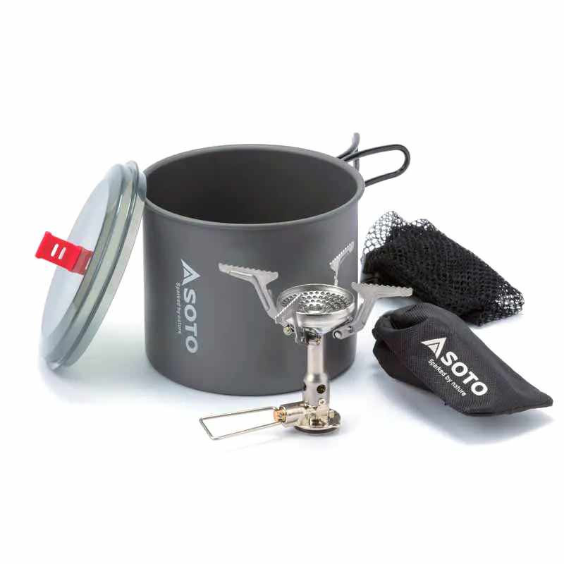 Soto Amicus New River Pot Combo with igniter