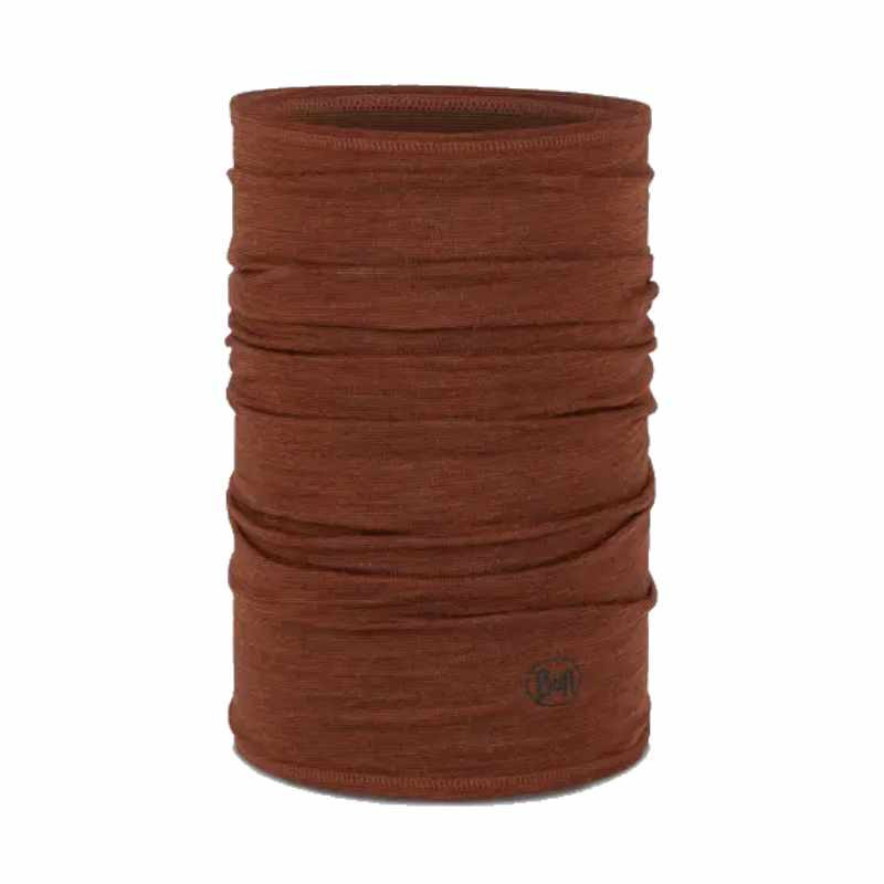 Buff Lightweight Merino Multi Stripes Terracotta