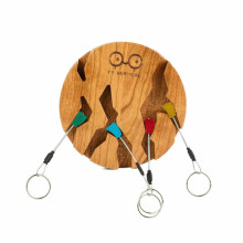 Y & Y Key Holder Circle Cerisier