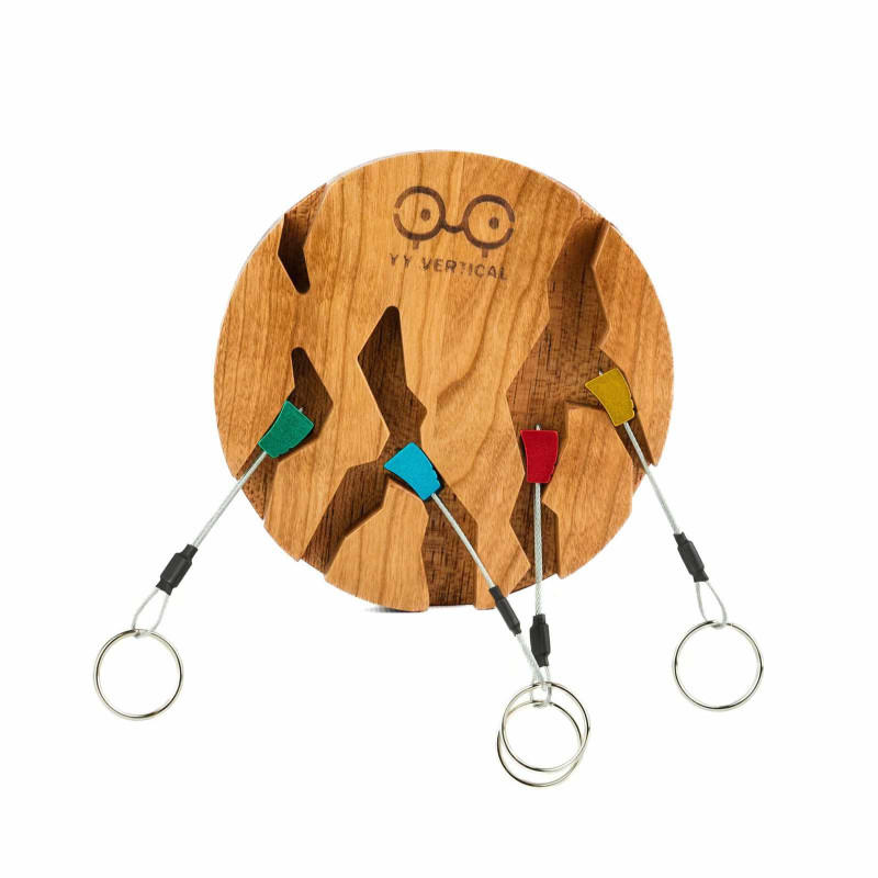 Y & Y Key Holder Circle Cerisier